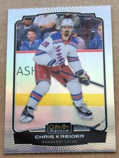 2022-23 O-Pee-Chee Platinum #142 Chris Kreider Rainbow New York Rangers 
