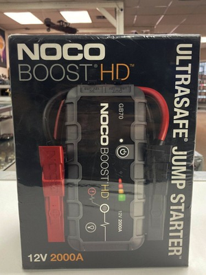 #ad NOCO GB70 Genius Boost HD 2000A Amp 12V UltraSafe Jump Starter Lithium Led USB $125.85