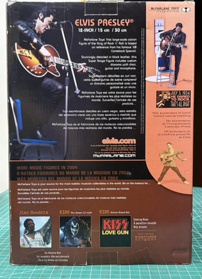McFarlane Toys 1968 Comeback Special Elvis Presley Figure for sale