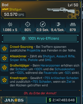 (PC,Xbox,PS) Borderlands 4 - Modded Bod 50K DPS