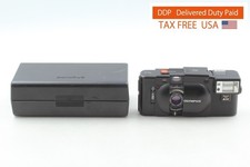   NEAR MINT w/Case  Olympus XA 35mm Rangefinder Film Camera A11 Flash From JAPAN