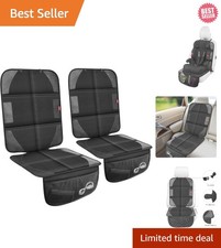Thick Padding Waterproof Car Seat Protector - Non-Slip for Children, 2 Pack