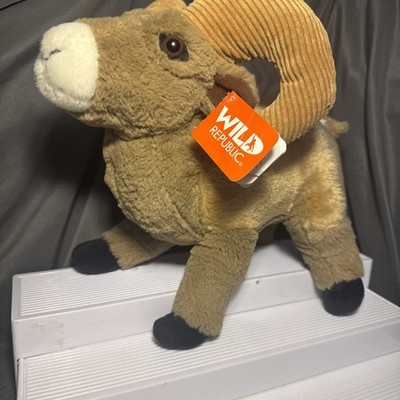 Big Horn Sheep 12 inch Plush stuffed animal by Wild Republic soft and cuddly NWT