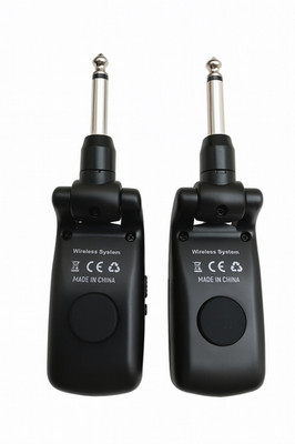 JOYO 2.4GHz Wireless Guitar System Transmitter Receiver 4 Channels Rechargeable
