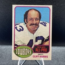 1976 TOPPS FOOTBALL #260 CLIFF HARRIS NM+ HOF