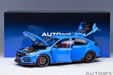 Autoart 1/18 Honda Civic Type R FK8 2021 Racing Blue Pearl Model Car New