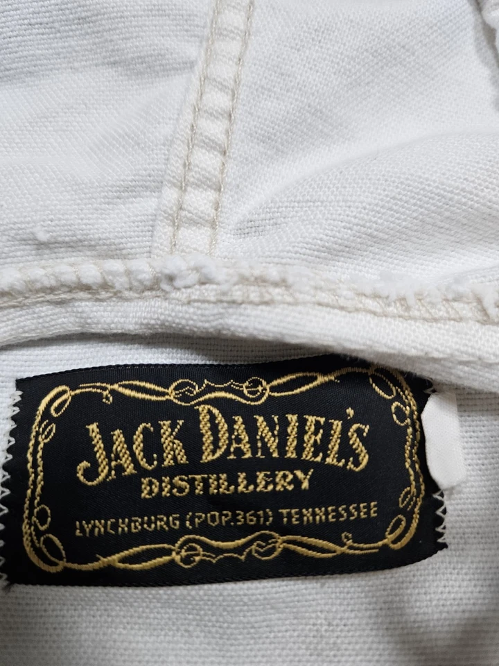 Chaqueta De Colección Jack Daniels Distillery Con Capucha Lona Cremallera Talla S Tennessee Whisky Foto 3 de 4