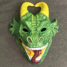 Monster Jam Green Dragon Mask Plastic / costume Feld Motorsports 2018 Nice