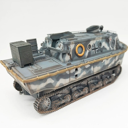 Fingertip Model 1/72 German Amphibious Tractor Mid-Type Painted Finished Model N - Picture 4 of 11