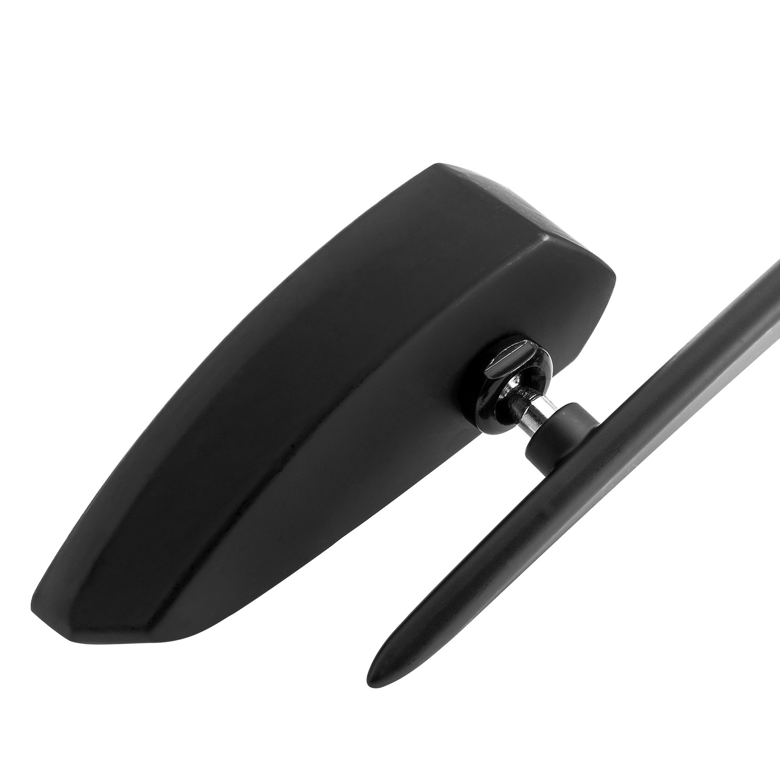 10mm Scythe Style Rear Side View Mirrors For Kawasaki Dirt Street Bike Z1000