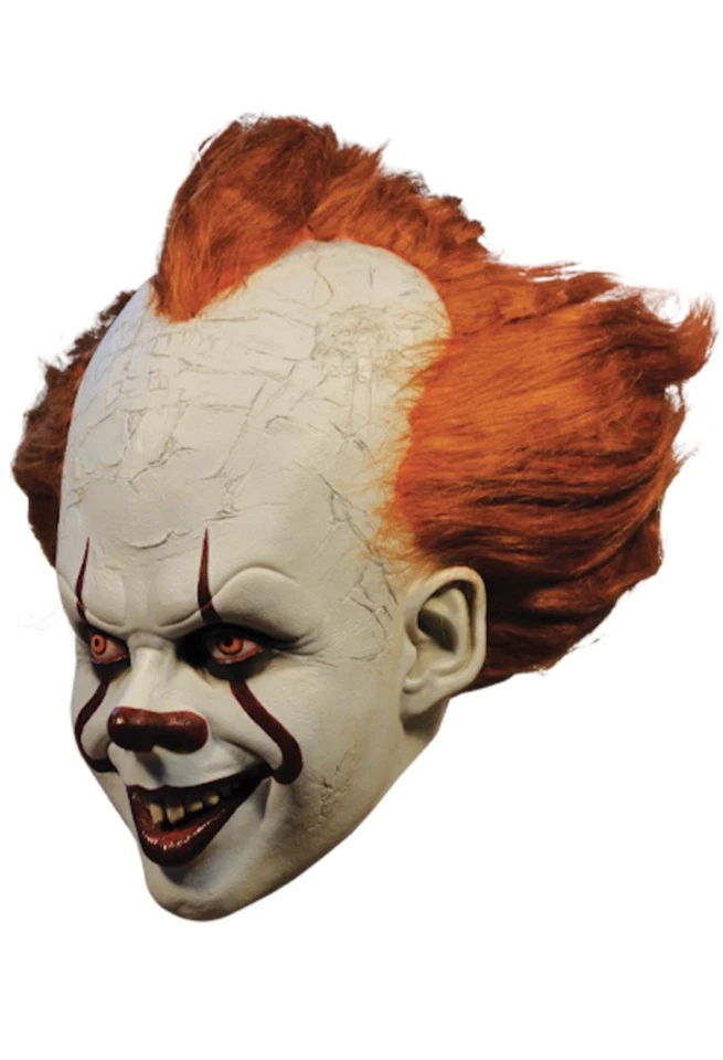 Máscara Trick or Treat Studios IT Pennywise Edición Deluxe NUEVA - Imagen 3 de 3