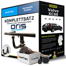 Anhängerkupplung ORIS abnehmbar für VOLVO XC60 +E-Satz NEU PKW