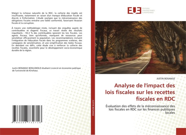 Analyse De L'impact Des Lois Fiscales Sur Les Recettes Fiscales En Rdc | Bosange-image