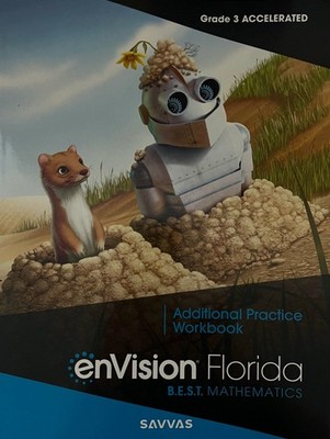 Grade 3 Accelerated Envision Math Additional Practice Workbook Florida BEST 2023
