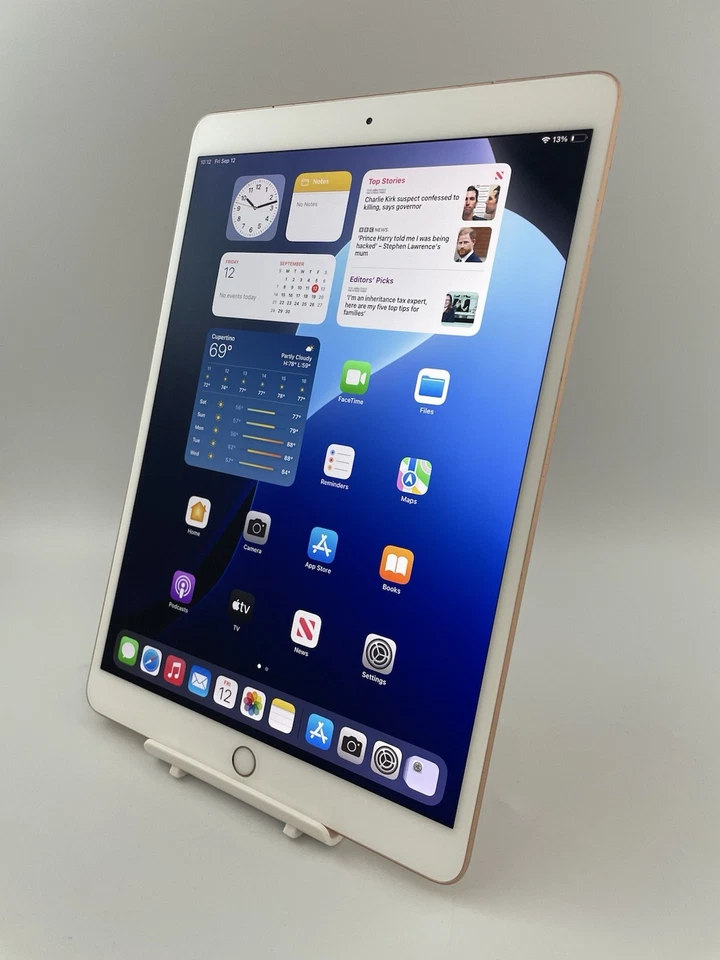 Apple iPad Air 3rd Gen A2123 10.5" Rose Gold Unlocked 64GB 3GB Ram iPadOS Tablet - Image 4 of 4