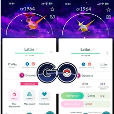 Pokémon Go - Shiny Dynamax Latias Max Final Background - Mini PTC or TRADE