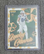2025 Panini Lucky Clover Tyler Warren Clover Parallel RC #16 + 1 Extra Card