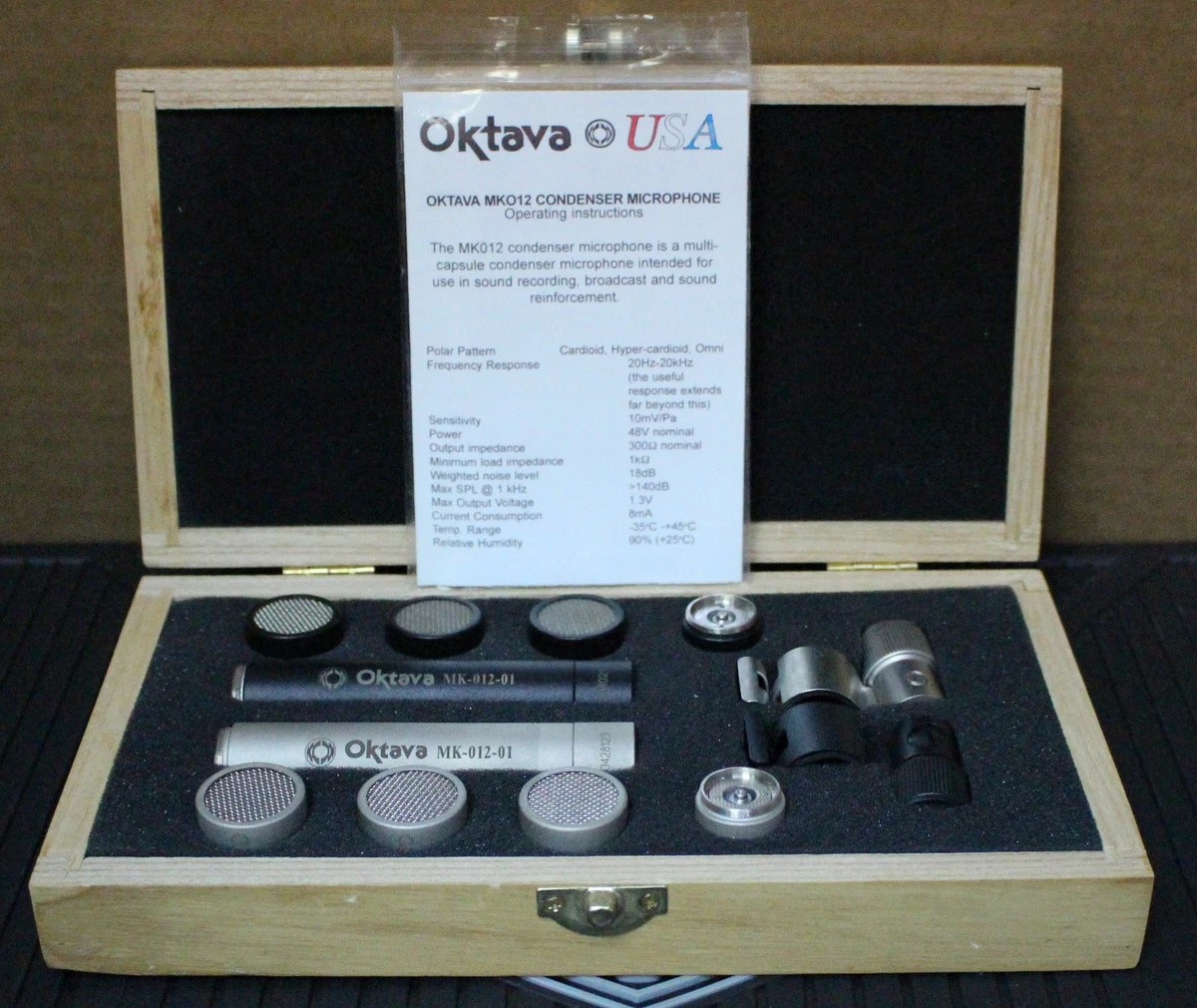 Oktava MK 012 Pro Audio Microphones & Wireless Systems for sale | eBay