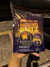 Ortho Fire Ant Mound Blitz 8 Packs Powder Bait Kills in Minutes No Watering