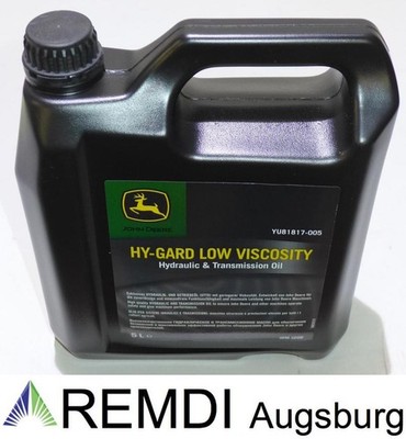 JOHN DEERE HY-Gard Low Viscosity Getriebeöl 5 Ltr. YU81817-005