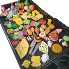 Lot of Pretend Play Food Fake Mixed Items Brands & Years Some Hook And Loop