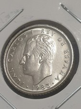1983 Spain 10 Pesetas Coin Juan Carlos I Type 1 denomination  1983 - 1985