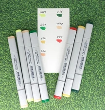 Lot of Seven (7) Copic Sketch Markers