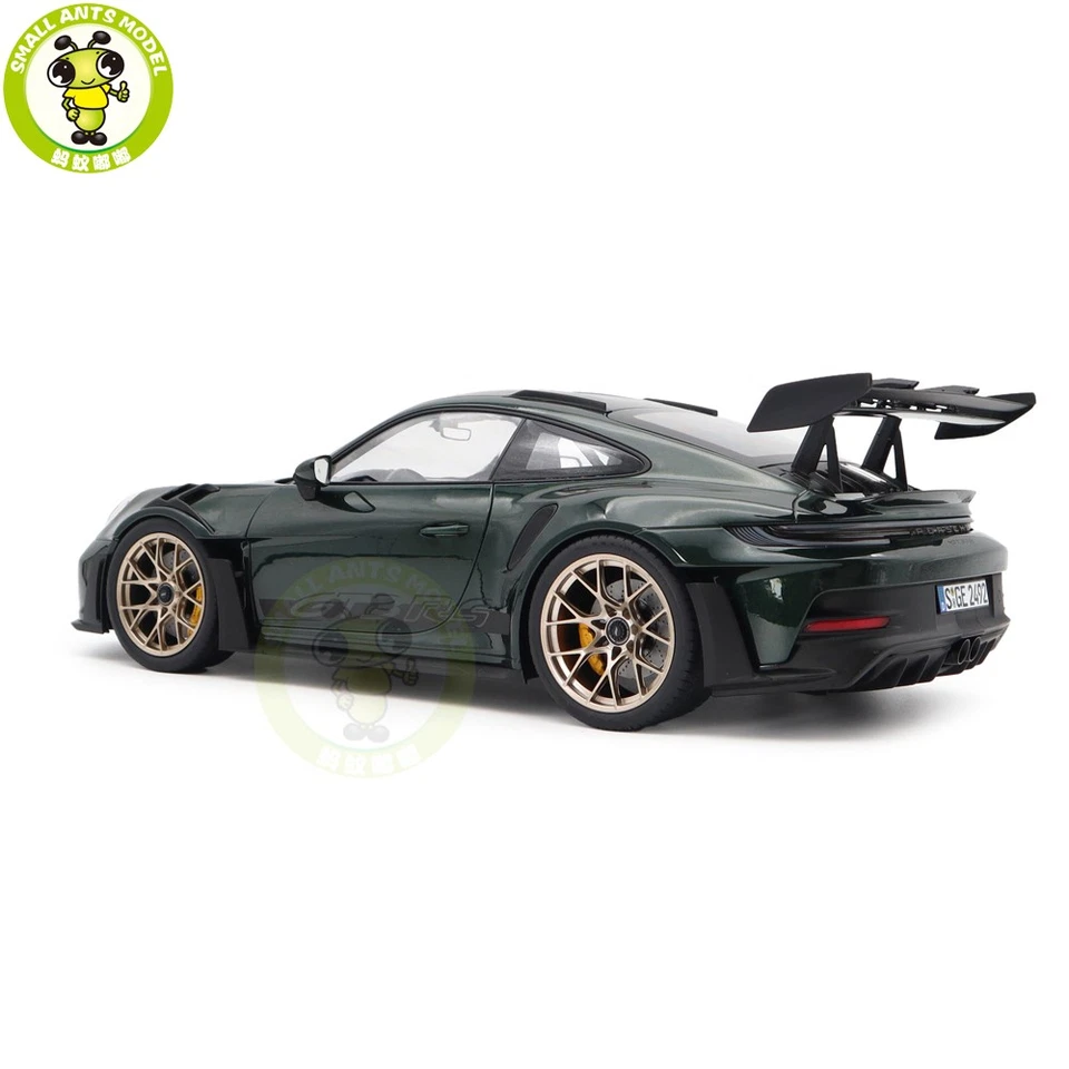 1/12 Porsche 911 GT3 RS 2022 Norev 127532 Jetgreen Metallic Diecast Model Car - Image 4 of 4