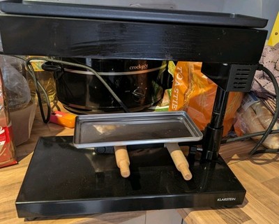 Raclette Käse Schmelzen Swiss Style & Tischgrill 600W Klarstein Indoor Cooking
