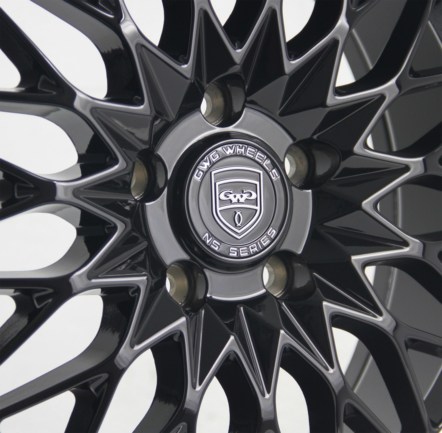 NS5 19 inch Black Chrome Rim fits AUDI R8 2008 - 2018