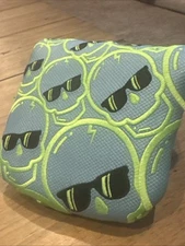 Swag Golf Cold Fusion Concentric Skulls Mallet Putter Headcover NOOB