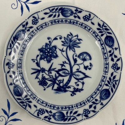Triptis Zwiebelmuster Porzellan kleiner Teller Kuchenteller Dm. 17 cm