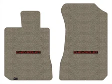 Lloyd Luxe Front Carpet Mats for '15 Chevy Cruze w/Chevy Red on Black Logo