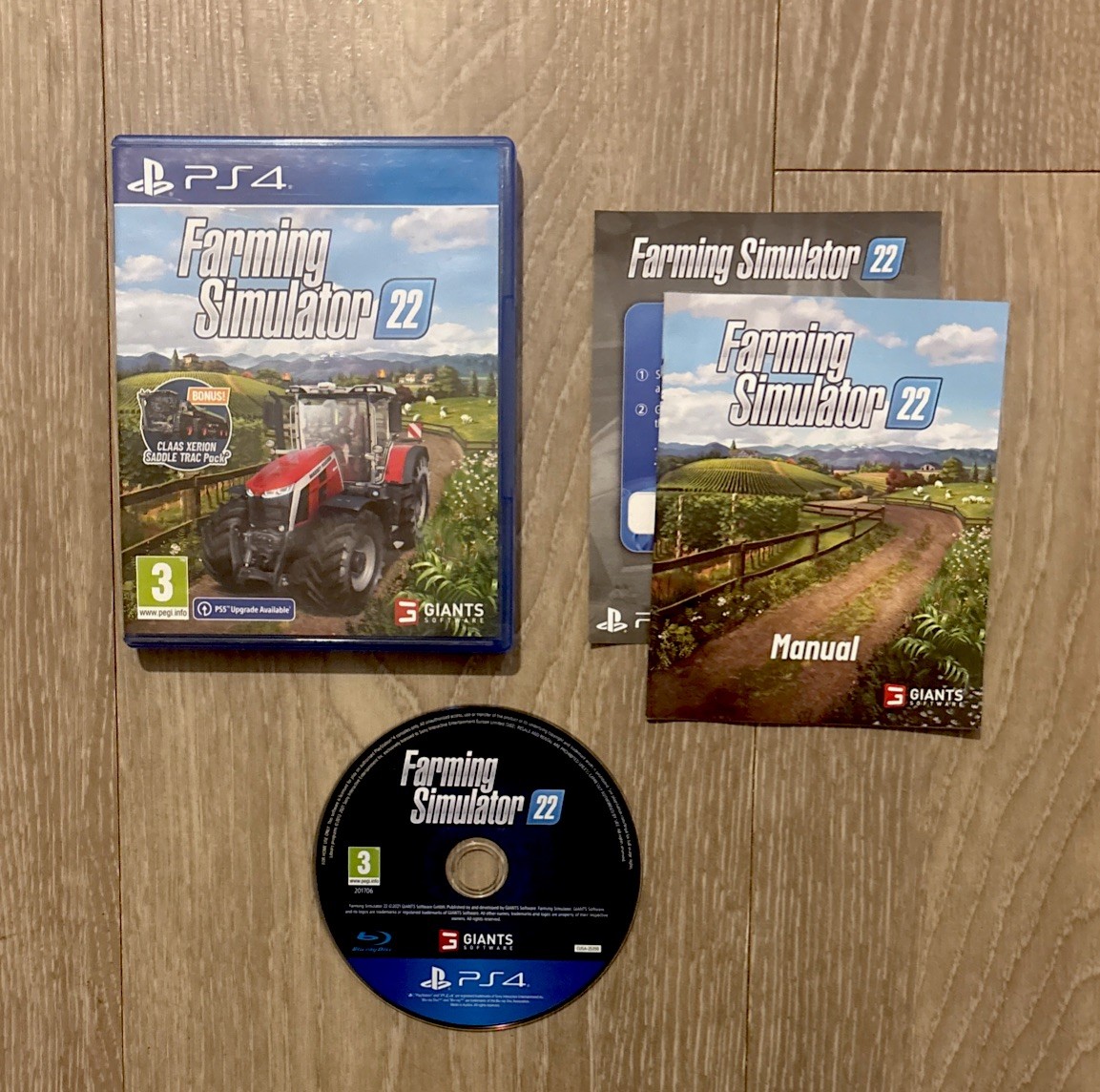 Farming Simulator 22 (PlayStation 4, 2021) With manual
