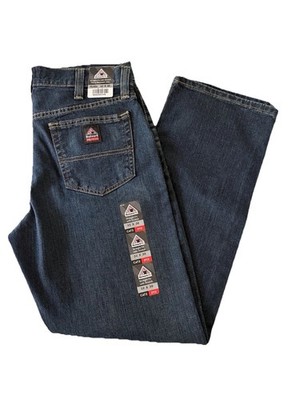  32x30 Bulwark FR Straight Fit Jeans with Stretch