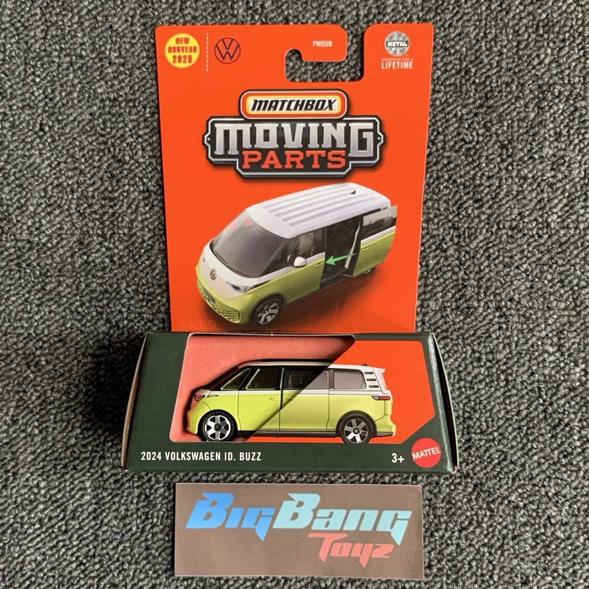 Matchbox 2024 Volkswagen ID Buzz #34 Moving Parts 2025 Case H (In