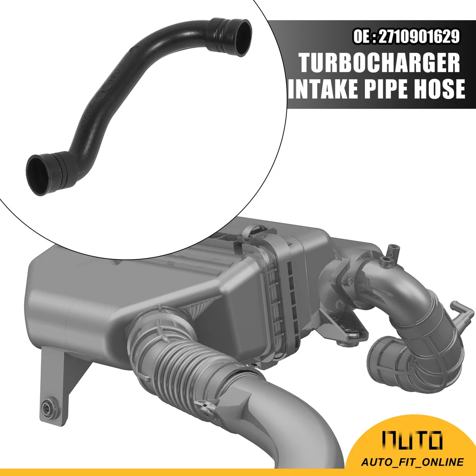 Front Intake Pipe Hose 2710901629 Custom for Mercedes-Benz C200 C250 2010-2013   - Image 3 of 4