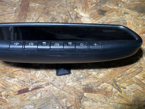 14 2014 HYUNDAI GENESIS COUPE OEM INTERIOR REAR VIEW MIRROR WITH GARAGE DOOR - Picture 4 of 6