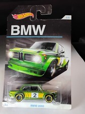 1968 BMW 2002, 2016 Hotwheels BMW #4 of 8, #DJM83, Green