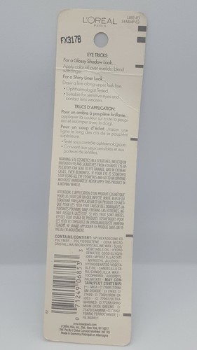 L'Oreal Glosslines Glistening Shadow Liner Shimmer & Shine Pencil (Choose Shade) - Picture 5 of 10