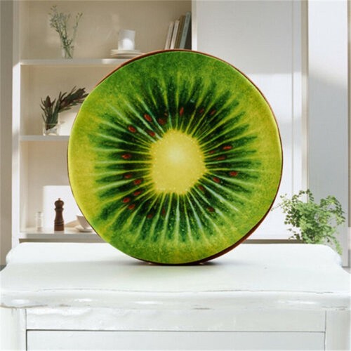 3D Print Seat Pads Funny Fruit Dining Outdoor Garden Round Chair Cushion Comfort - Picture 7 of 19
