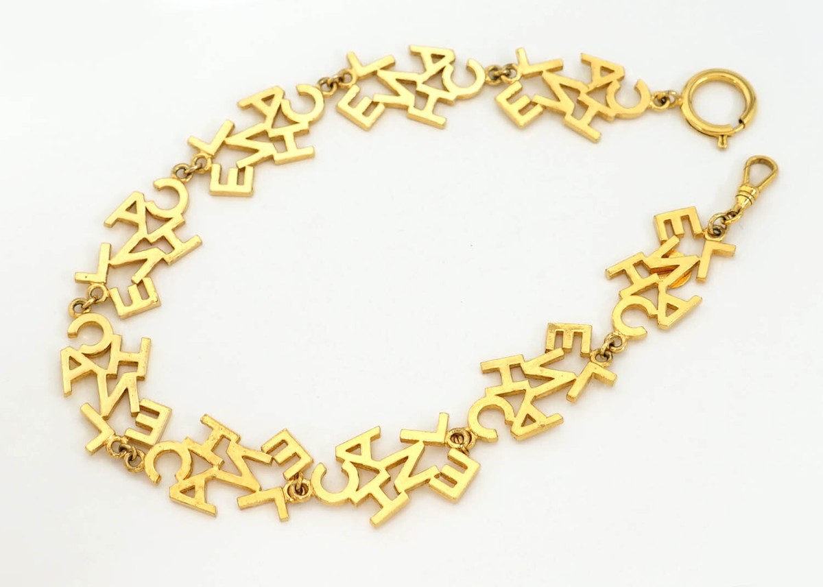 CHANEL CC Logos Link Necklace 16