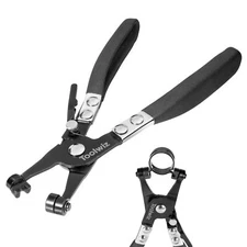 Hose Clamp Pliers Heavy Duty Hose Clamp Tool with Locking Device and Non-Slip...