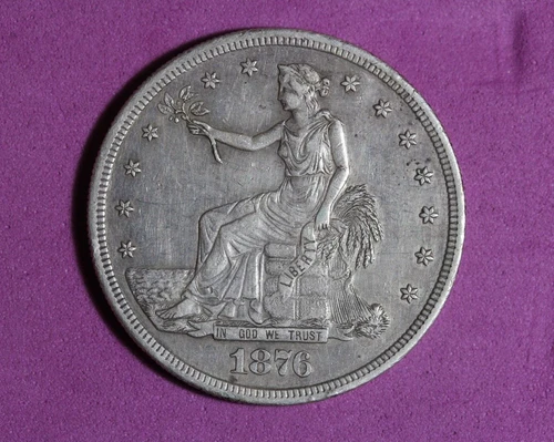 1876-S Trade Silver Dollar #P22009