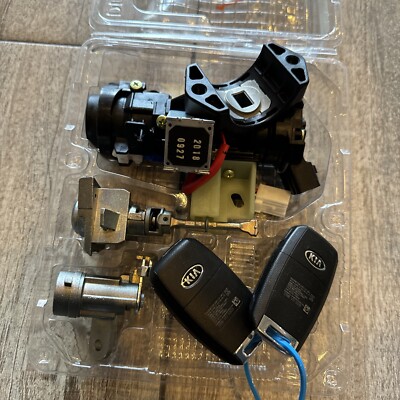2016-2020 Kia Optima Key Lock Cylinder Set ~ Ignition Door And Trunk ~ OEM w Key