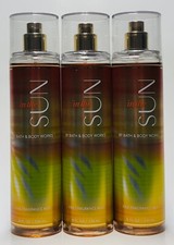 3 Bath  Body Works IN THE SUN Fine Fragrance Mist Spray