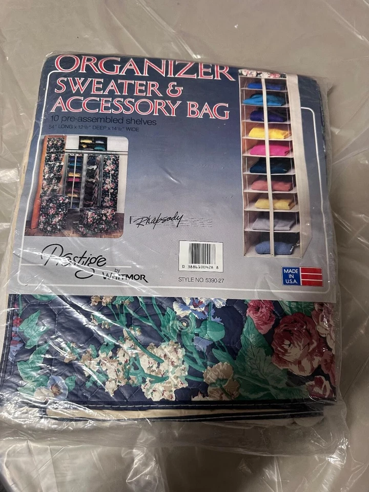 全新 Prestige 组织者毛衣和配件包 10 预组装货架 54"Lx12.5 — 第 2/3 张图片