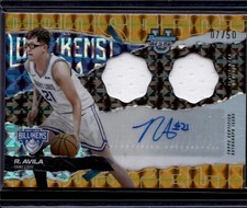 2024-25 Bowman's Best University Prospect Dual Relic Autograph Gold Robbie Avila