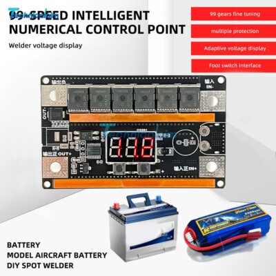 DC 12V 18650 Li-ion Battery Spot Welding Welder Machine Spare Parts DIY Kits