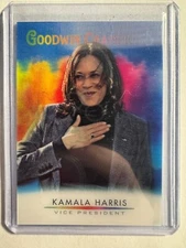 K273,195 - 2021 UD Goodwin Champions Splash of Color 3D #LSKH Kamala Harris